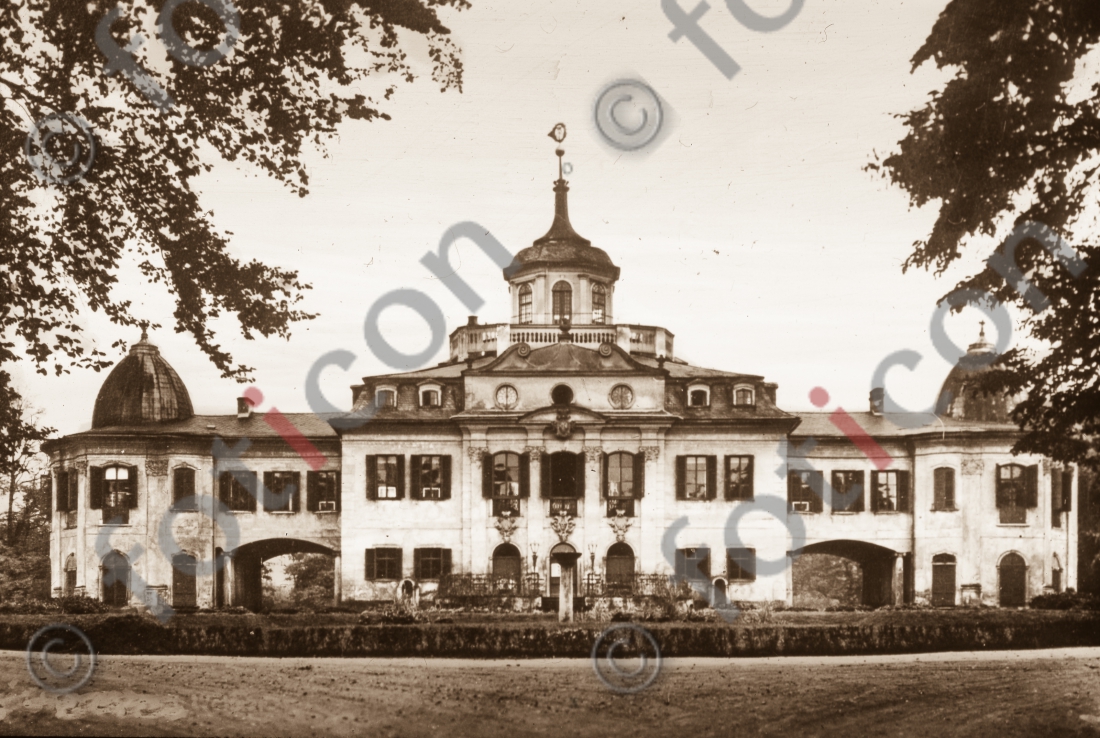 Schloss Belvedere I Belvedere Palace - Foto foticon-simon-169-059-sw.jpg | foticon.de - Bilddatenbank für Motive aus Geschichte und Kultur